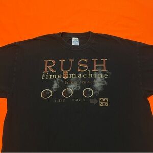 RUSH Time Machine Band T-Shirt XL